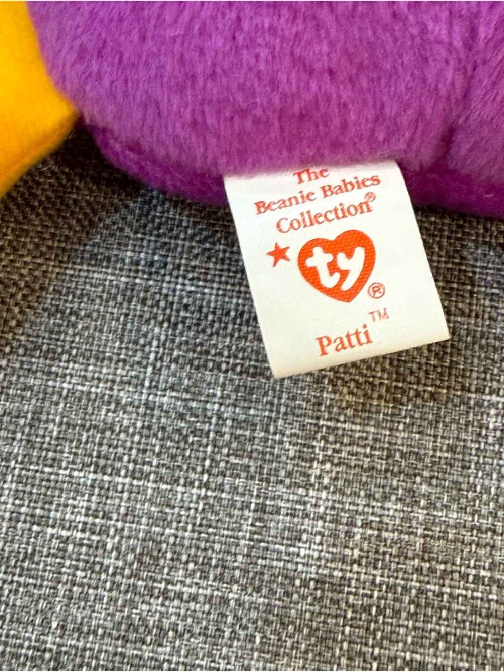 Patti the Platypus Ty Beanie Baby NWT - Picture 7 of 8